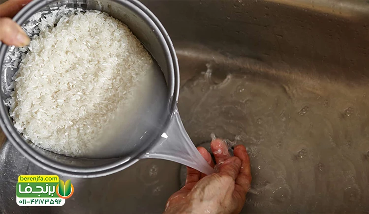 نکات مهم در خیساندن برنج